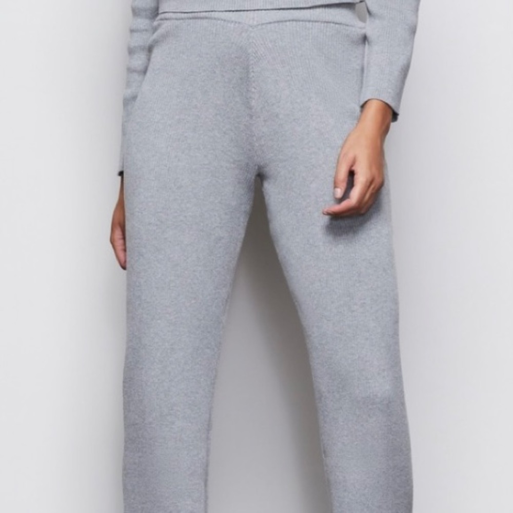 GOOD AMERICAN Palazzo Side Slit Pants